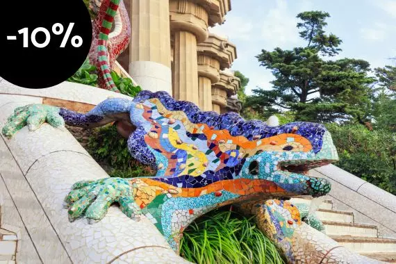 Monumento en el Park Güell